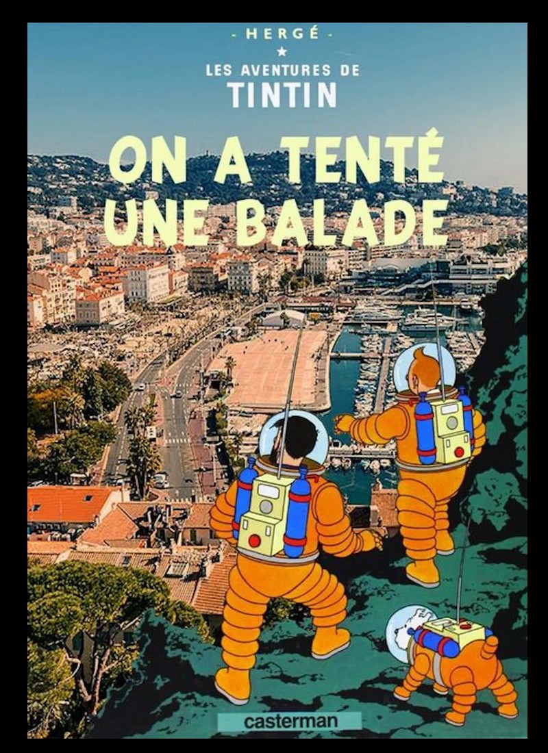 Quand les internautes détournent les albums de Tintin à l’heure du confinement Sans3332