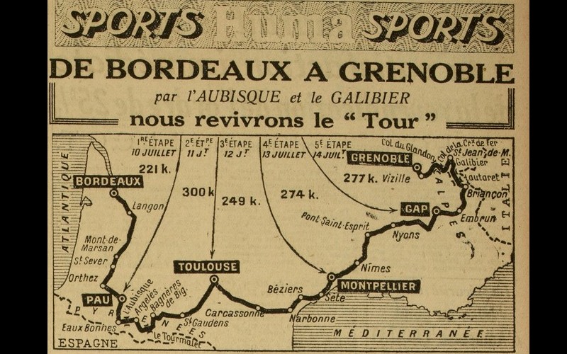 En 1946, deux courses cyclistes remplacent le Tour de France annulé après la guerre Sans3409