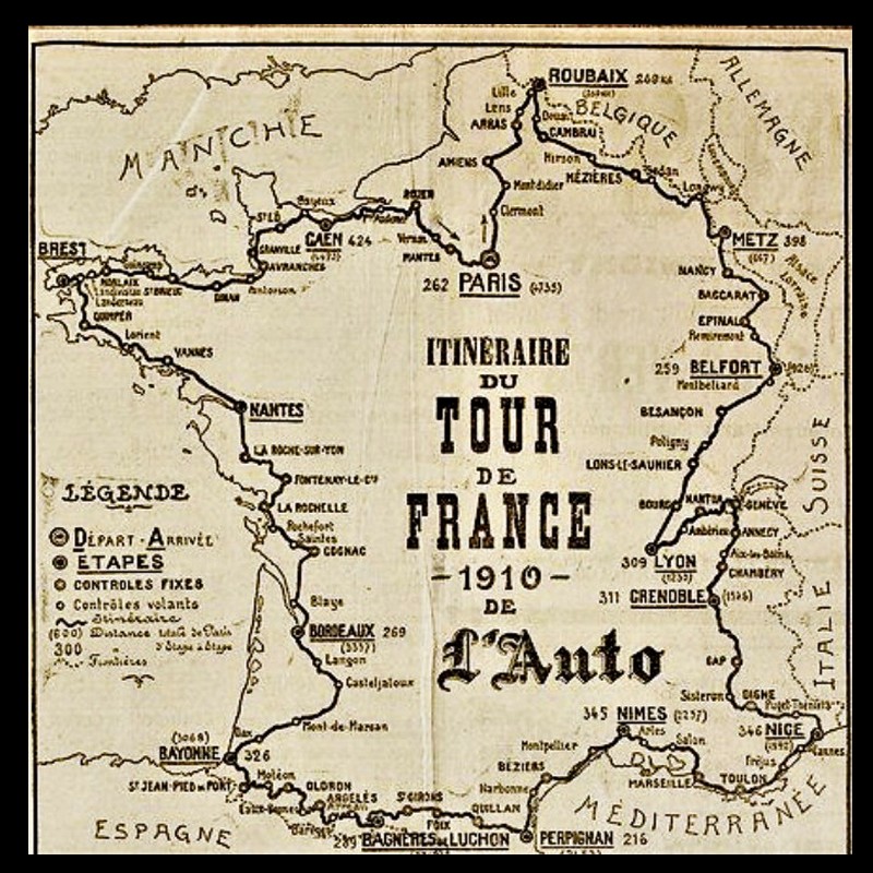 LE TOUR DE FRANCE   A  (collection) ! Sans3678