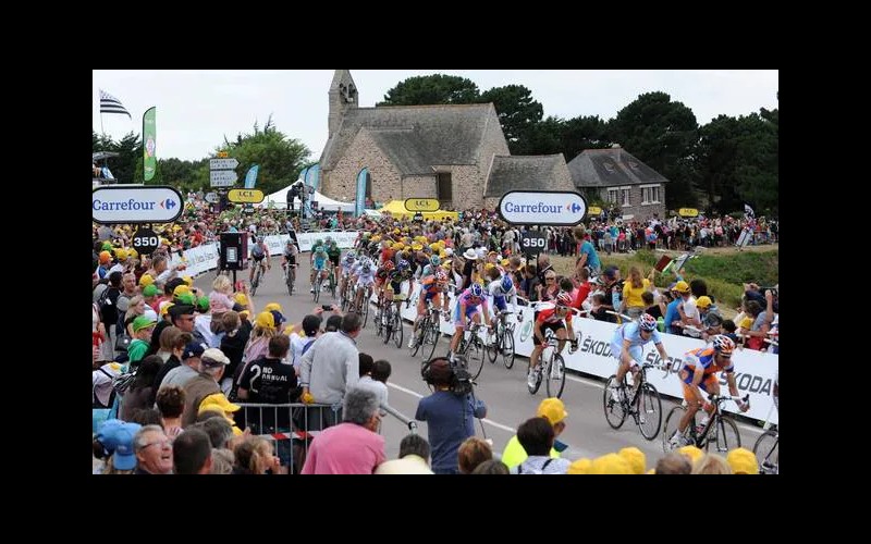 EN IMAGES. Les Côtes-d’Armor ont souvent accueilli le passage du Tour de France Sans4737
