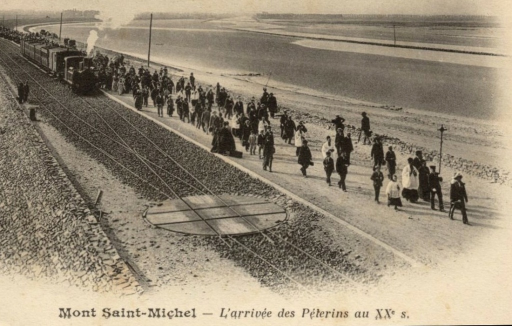 Le train à vapeur du Mont-Saint-Michel Sans5123