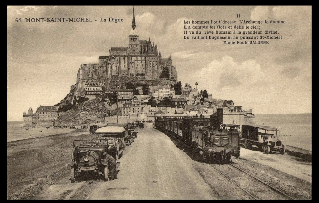 Le train à vapeur du Mont-Saint-Michel Sans5125