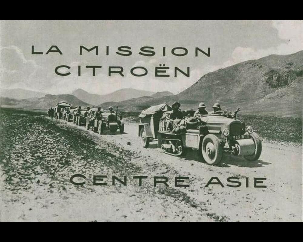 La Croisière jaune Citroën, des automobiles à la conquête de la route de la Soie Sans5248