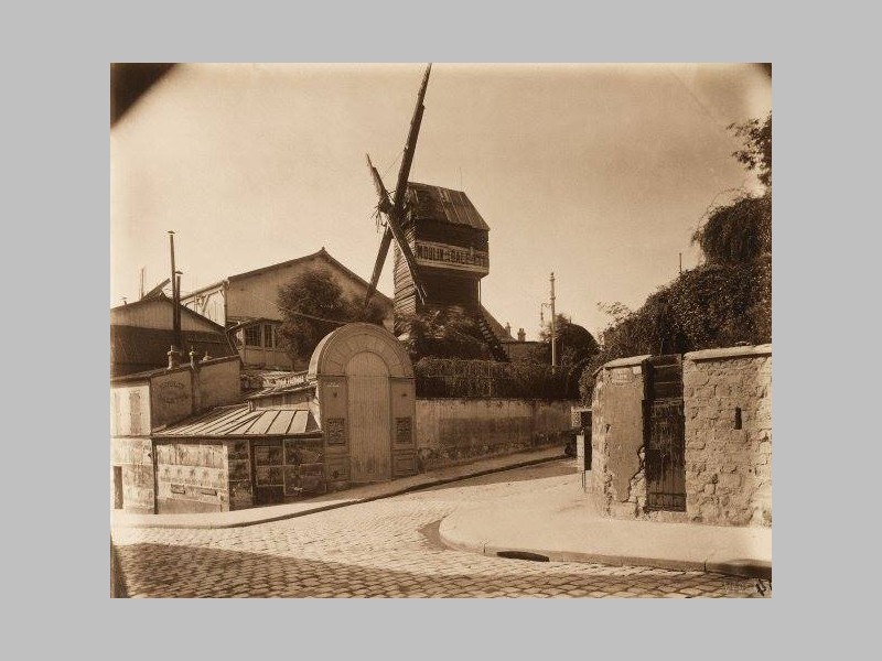 Le Moulin de la Galette d'hier et d'aujourd'hui Sans_468