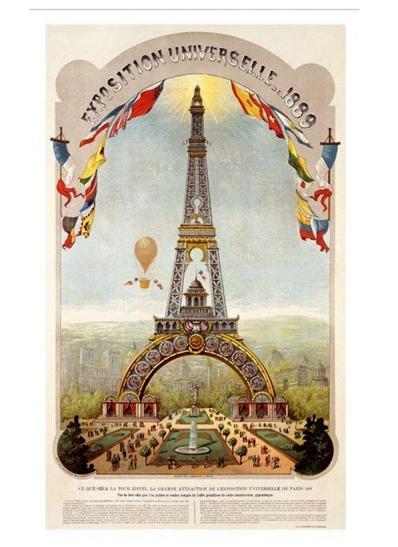 Exposition Universelle. Tour Eiffel 1889. Sans_647