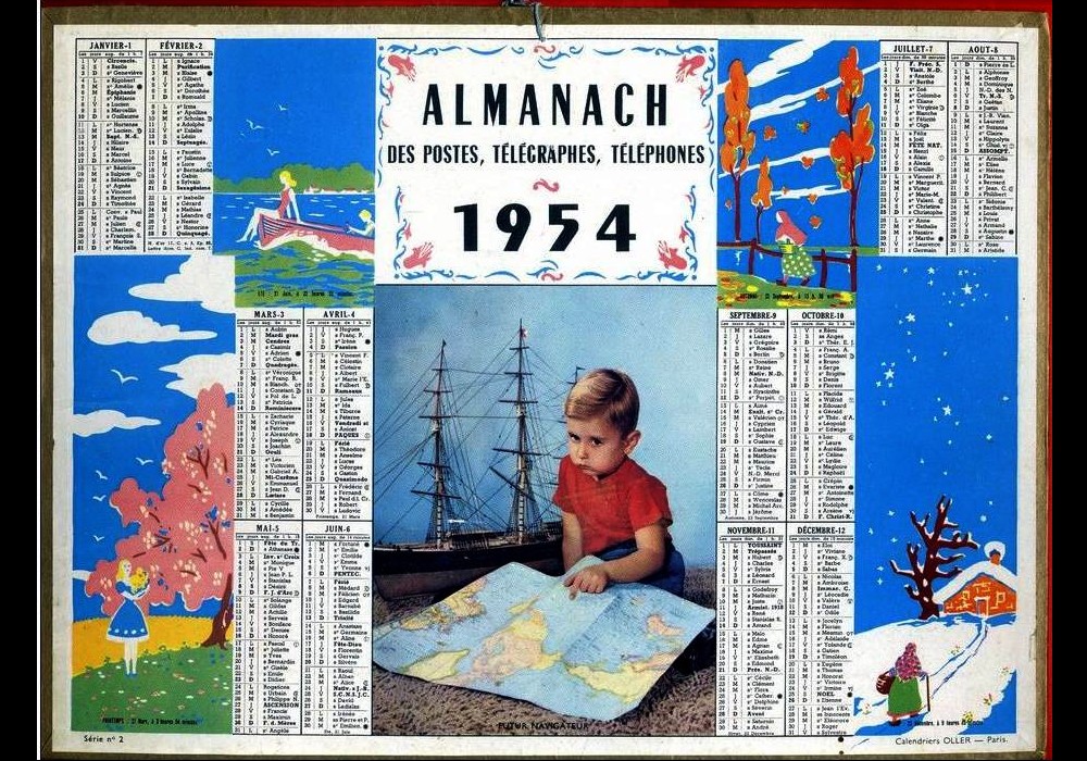 ANCIENS CALENDRIERS  1 Ww28
