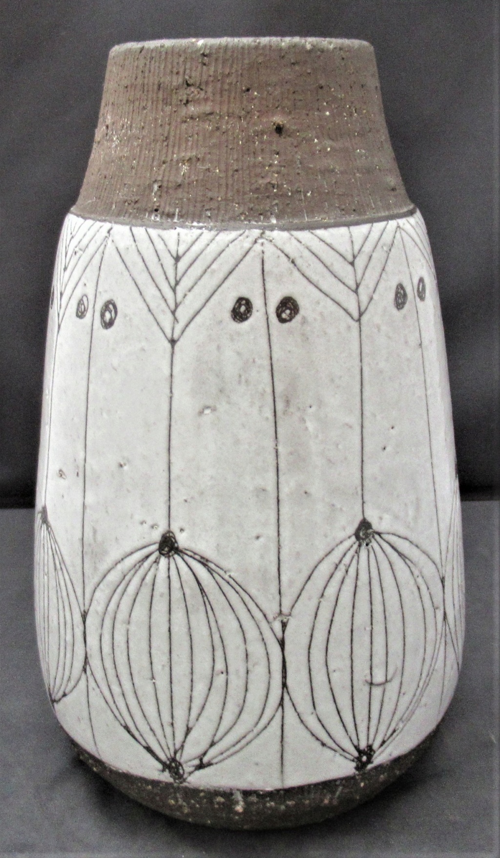 Vintage Norwegian Vase - incised mark Norway10