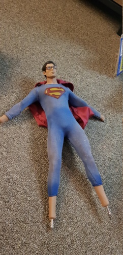 Clark Kent (1978) Superman mini-Diorama using the new TALL M36 Phicen [WIP]  20181117