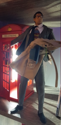 Clark Kent (1978) Superman mini-Diorama using the new TALL M36 Phicen [WIP]  20181119
