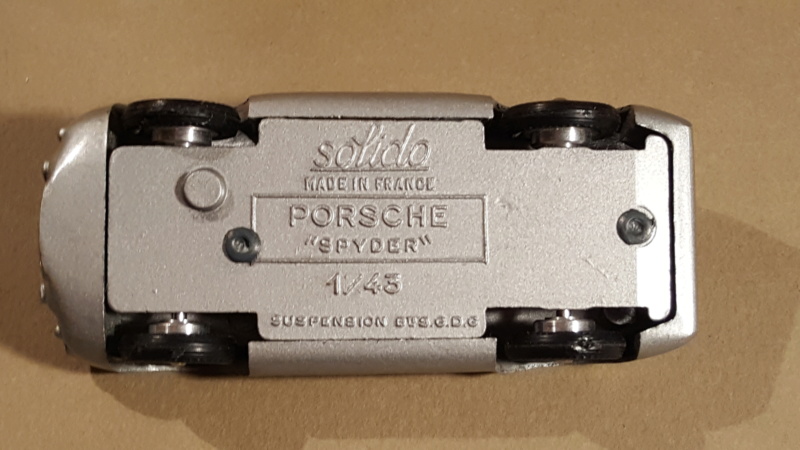 Solido n° 101 - Porsche 500 / 1500 RS Spyder 20180313