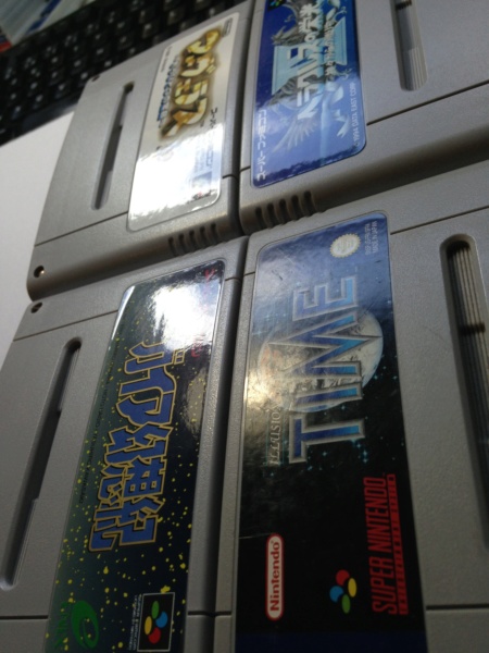 Je viens d'acheter des imports Jap Snes et ca semble reconditioné Img_7824