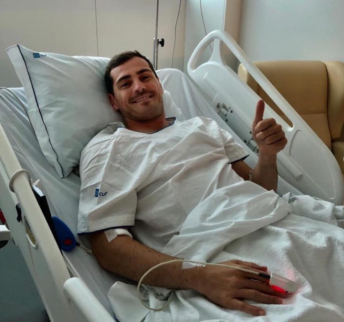  Spain’s World Cup winning goalkeeper captain in recovery after suffering heart attack while training 57402210