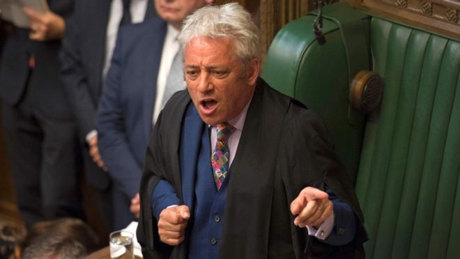 Tories bid to depose Speaker Bercow after Commons revolt _1086511