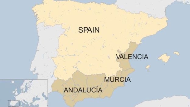 Flash floods in south-eastern Spain kill at least five _1088010