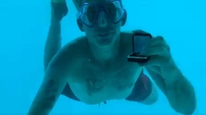 Man drowns during underwater marriage proposal _1088910