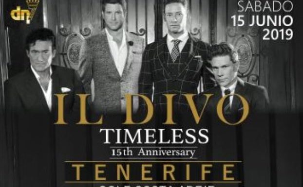 Tickets now available for Il Divo concert next month in Adeje Golf Ildivo10