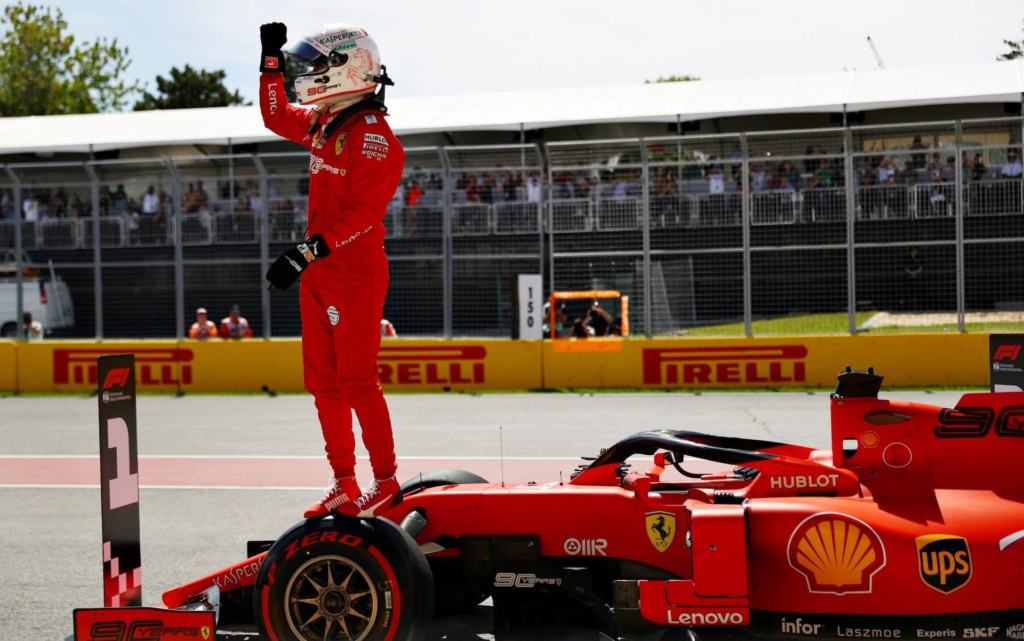 Sebastian Vettel pips Lewis Hamilton to Canadian Grand Prix pole position with stunning lap  Telemm53