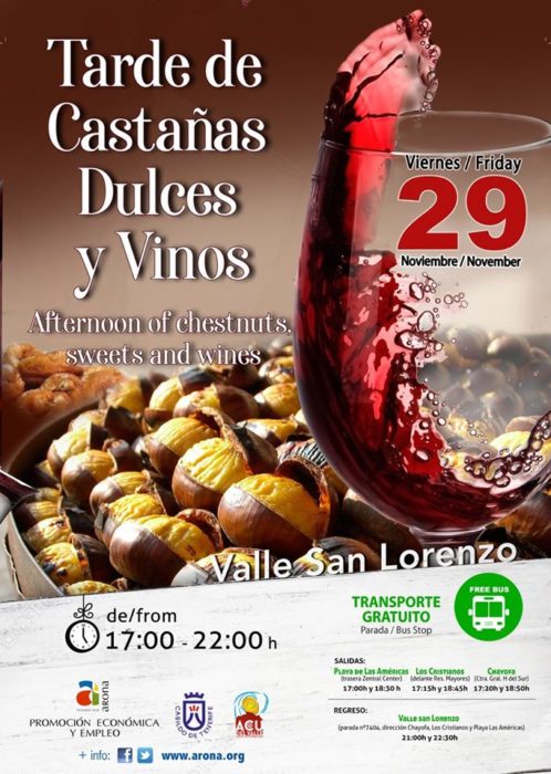 Autumnal Tenerife – November is chestnut month with fairs in honour of San Andrés Vslche10