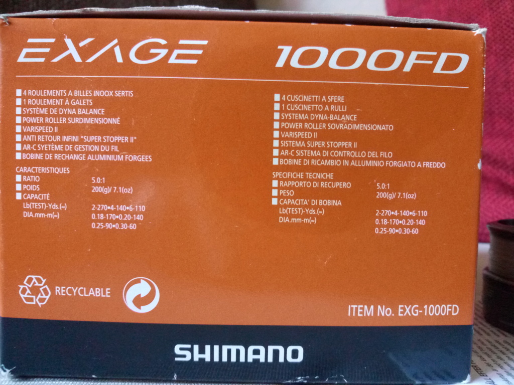 [VENDO - USATO] SHIMANO EXAGE 1000 FD Img_2010