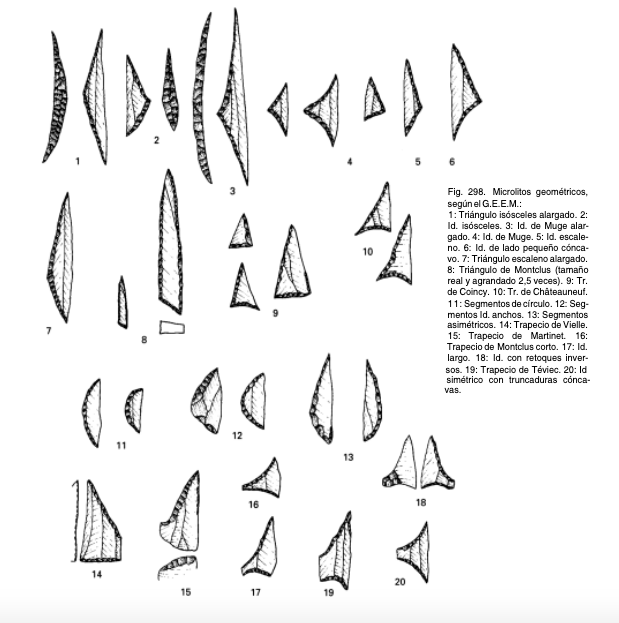 Evolución de las puntas de flecha líticas Captur22