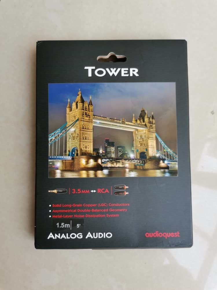 Audioquest Tower 3.5mm to RCA (New) Image041