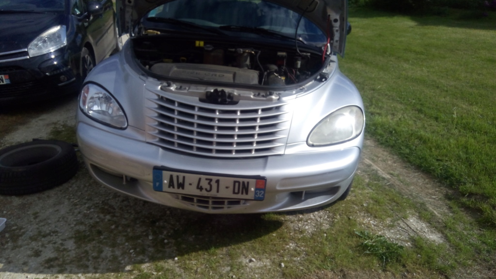 remplacement optique phare pt cruiser  crd avant ct P_201910