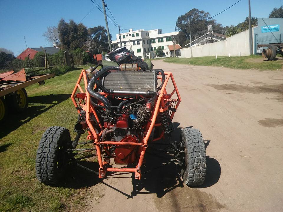 adaptacion de caja de caja a motor r12 Buggy_15