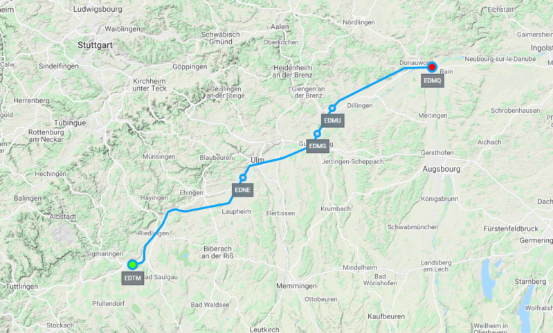Le Danube # 2/15 - Mengen-Hohentengen (EDTM) à Donauworth-Genderkingen (EDMQ) 2021-022