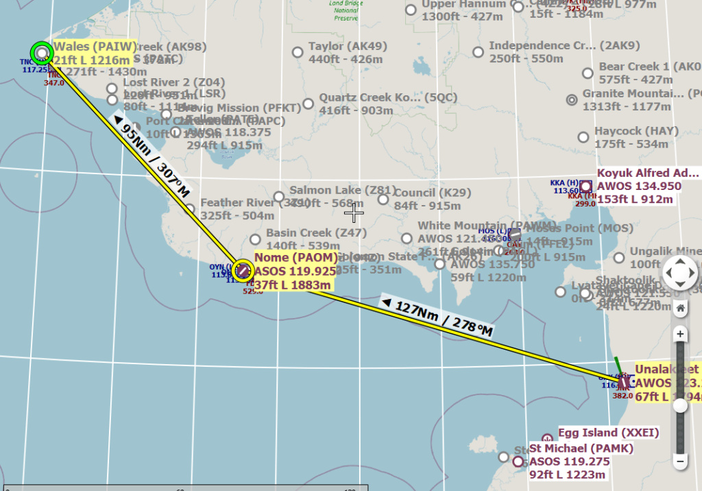 Mission 3 PAUN-PAIW FSX-France Alaska compagnie 2 Vol_co12