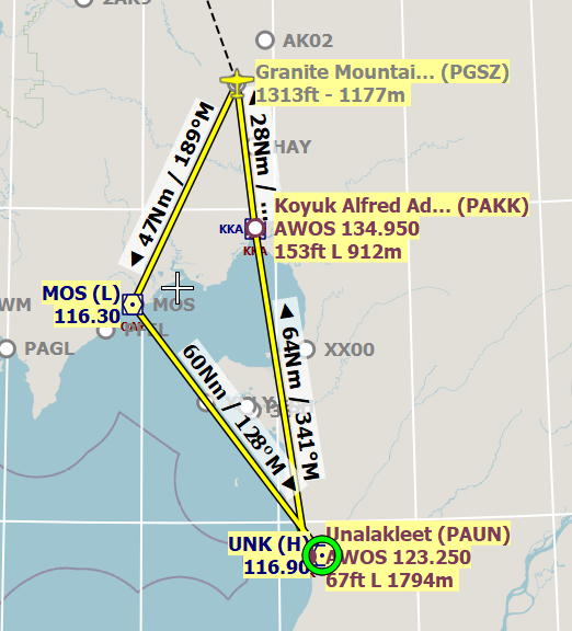 Mission 5 PAUN-PGSZ(PAGZ) FSX-France Alaska compagnie 2 Vol_co15