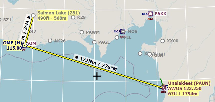 Mission 7 PAUN-Z81 FSX-France Alaska compagnie 2 Vol_to11