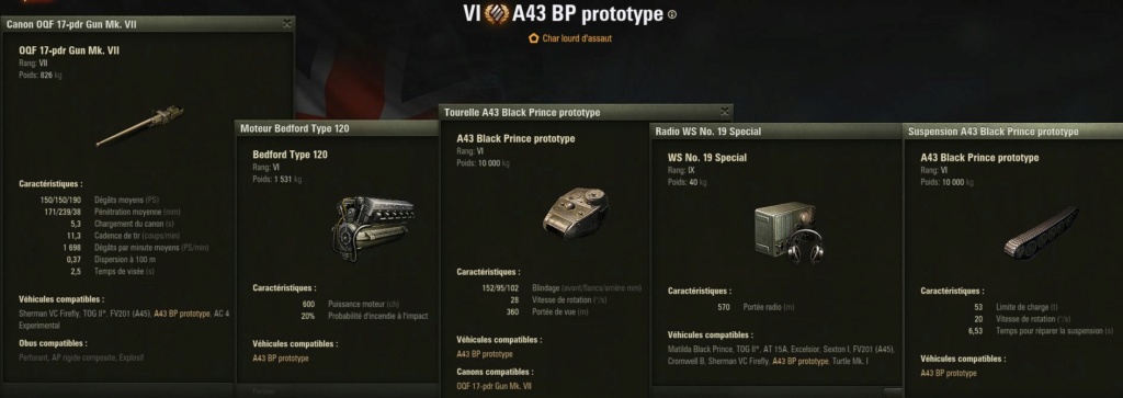 A43 BP Prototype (A43 Black Prince Prototype) (Vu en Supertest) (Tier VI) 2101