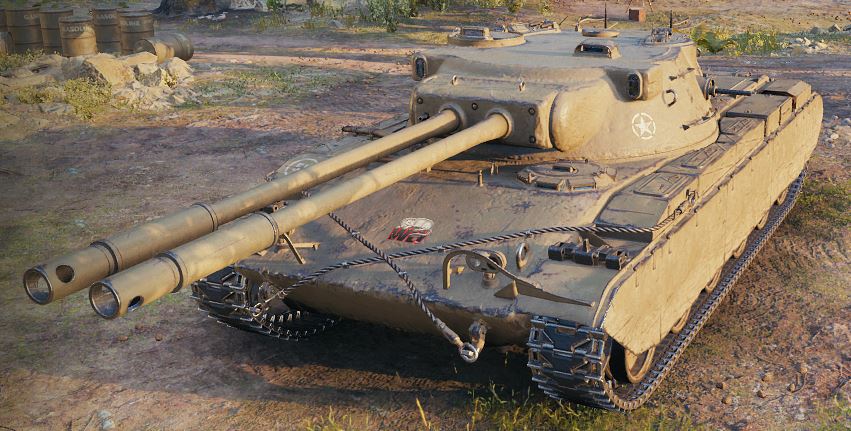 TS-54 (Double Canons) (Tier VIII) Avg275