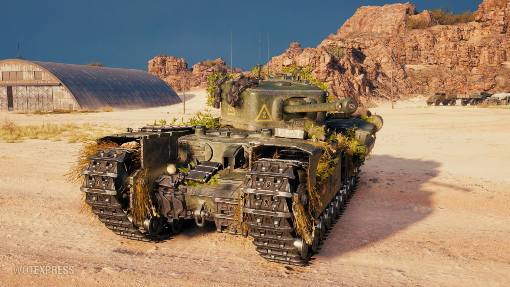 Churchill VII Crocodile BP (Tier VI) Avg436