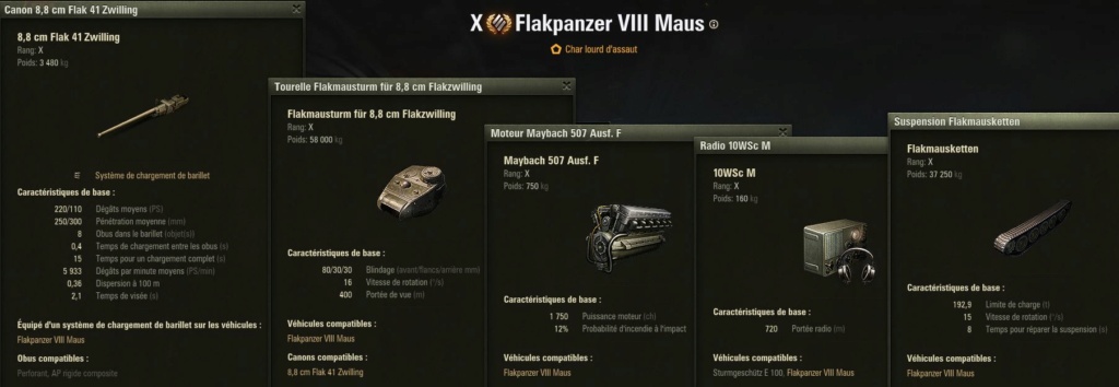 2023 - Flakpanzer VIII Maus (Evénement Overwhelming Fire 2023) (Retiré) (Tier X) C1119