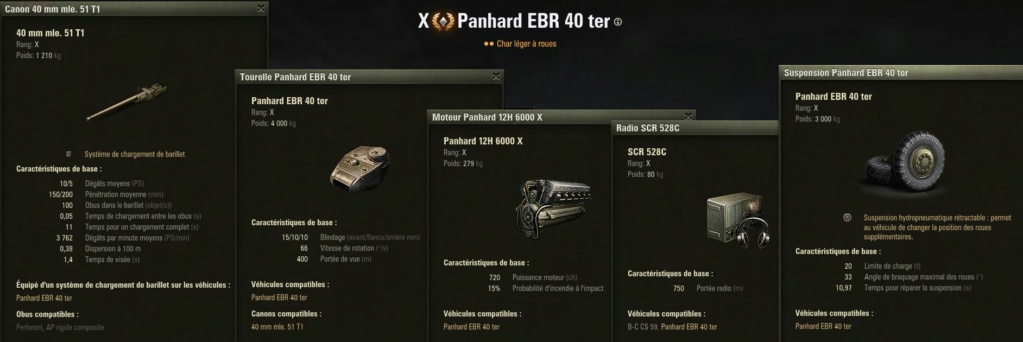 2023 - Panhard EBR 40 ter (Evénement Overwhelming Fire 2023) (Retiré) (Tier X) C1124