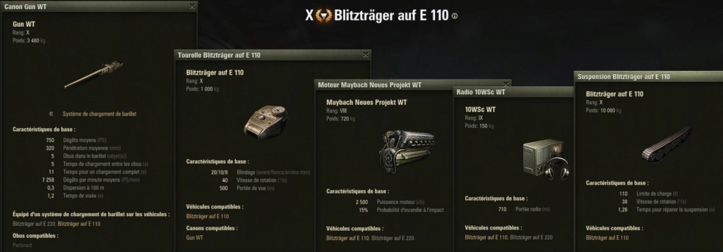 Blitzträger Ausführung E 110 (Waffenträger 2021 A 2023) (Tier X) C1150