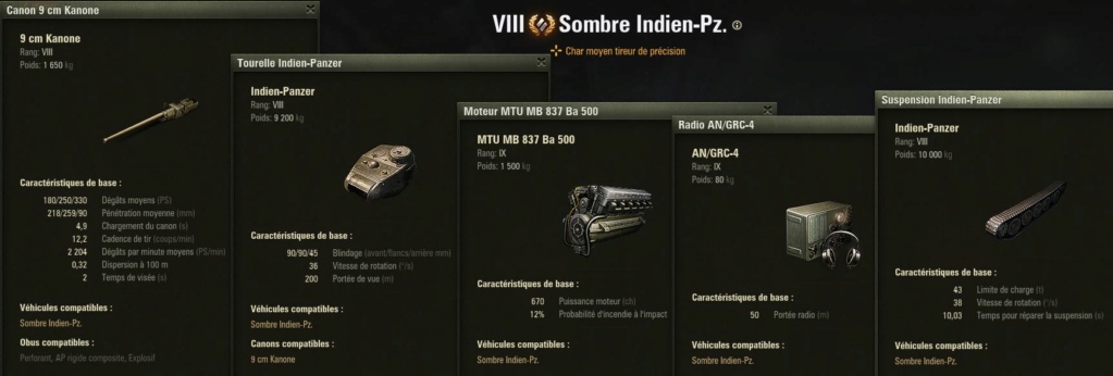 Garde Indien Panzer (Sombre Indien-Panzer) (Mirny-13 Halloween 2021+2023) (Retiré) (Tier VIII) C1198