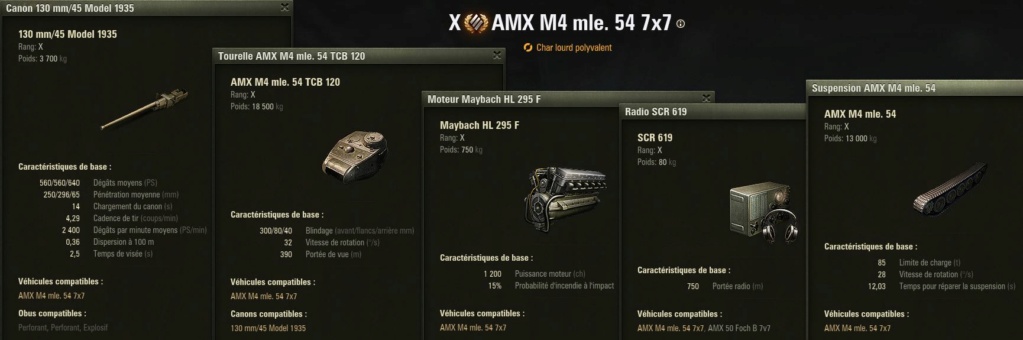 2024 - AMX M4 mle. 54 7v7 (AMX M4 modéle 1949 Ter 7v7) (AMX M4 modéle 1954 7v7) (Offensive2023-2024) (Retiré) (Tier X) C1286