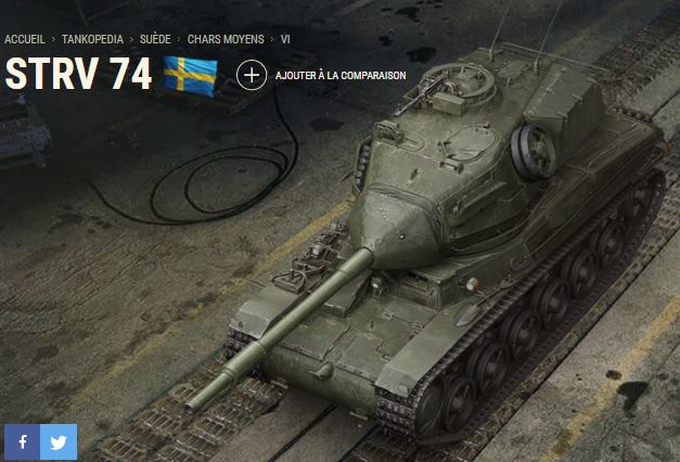 Strv 74 (Tier VI) Captu531