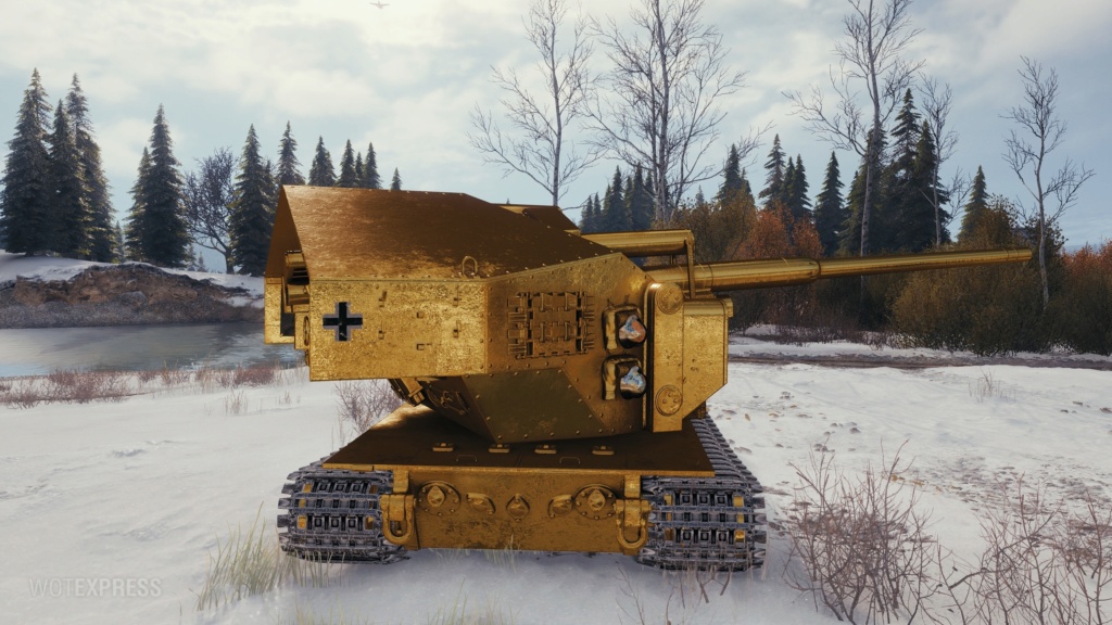 Waffenträger auf E 100 (P) Mod Gold (Serveur CN) (Tier X) Cebqke10