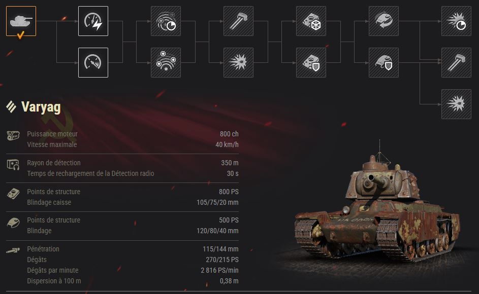 Varyag (KV-13 SH) (Steel Hunter 2020 à 2024) (Tier I à VII) D2403-16