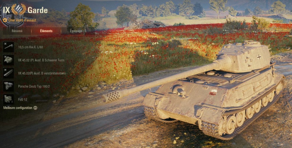 Garde VK 45.02 (P) Ausf. B (Sombre VK 45.02 (P) Ausf. B) (Mirny-13 Halloween 2021+2023) (Retiré) (Tier IX) Przos532