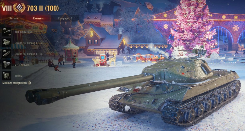 Object 703 Version II (100) (Object 703 II (100)) (Vu en Supertest Serveur LESTA RU) (Tier VIII) Przos594