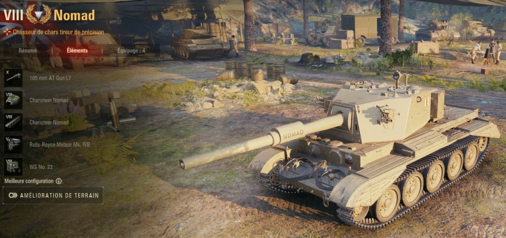 Nomad (Charioteer Nomad) (Charioteer Mk VII) (Tier VIII) Przos604