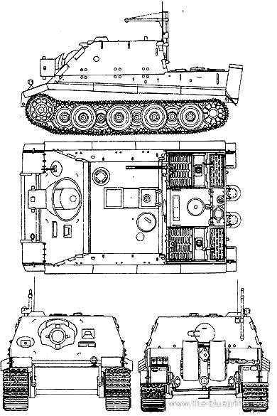 Sturmpanzer VI (Sturmtiger) (Sturmmoerser) (StuP VI) (Sturmmoerserwagen 606/4 mit Raketenwerfer 61) (Frantic Fights on the Sturmtigers) (Retiré) (Tier X) Xkaos710