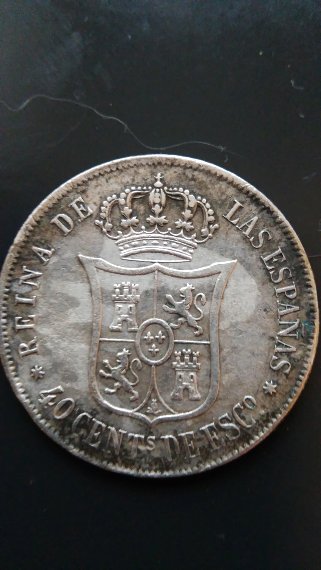 40 céntimos escudo Isabel II 1866. Sevilla Img_2014