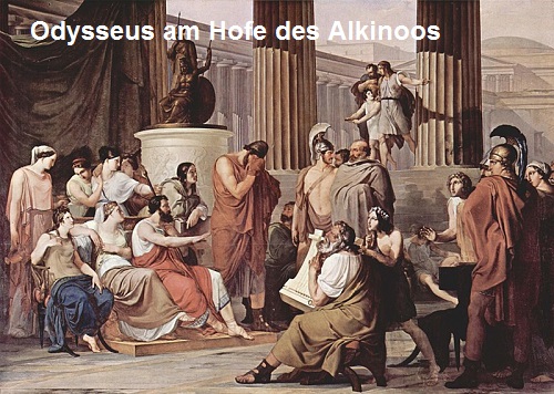 Alkinoos (Mythologie): Sohn des Nausithoos, König der Phaiaken auf Korfu Alkino10