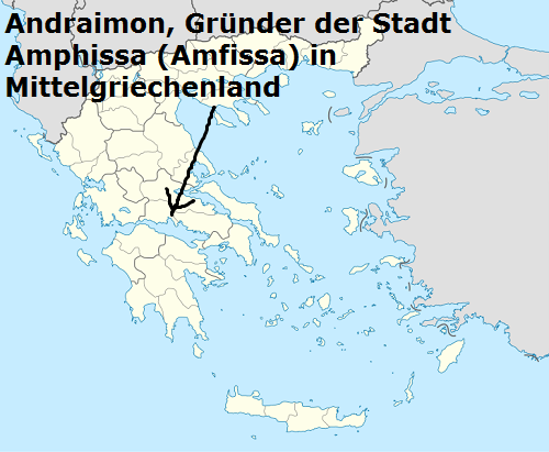 Adraimon (Mythologie): Gründer der Stadt Amphissa Andrai10