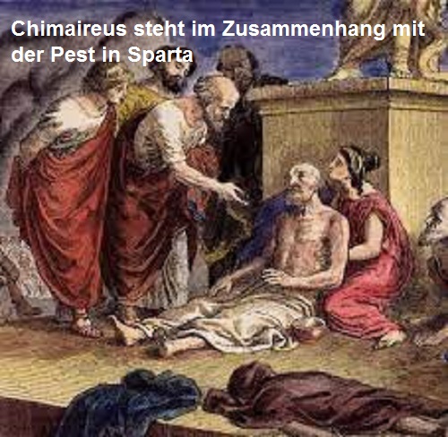 Chimaireus (Mythologie): Sohn der Plejade Celaeno und des Prometheus Chimai11